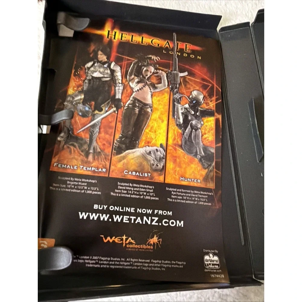 Hellgate London PC DVD ROM 2007 Games for Windows VTG CIB Complete